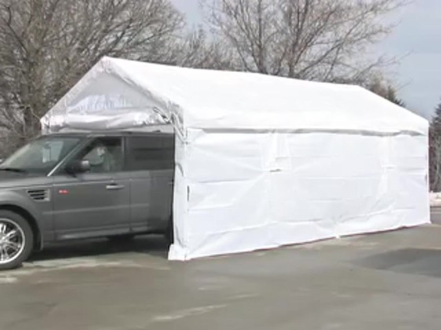 MAC Sports&reg; 10x20' Shelter / Garage Silver - image 2 from the video